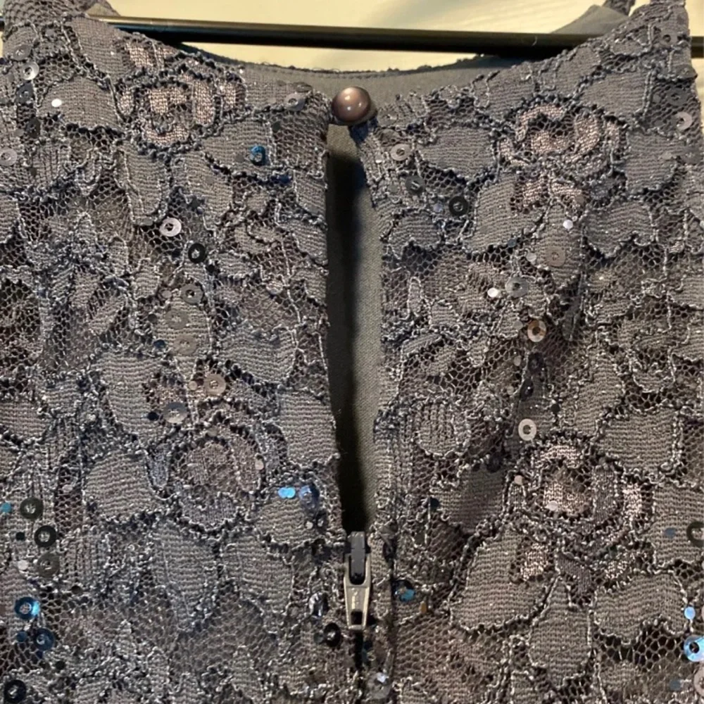 Sparkly, gray, tight fit dress - Picture 3 of 5